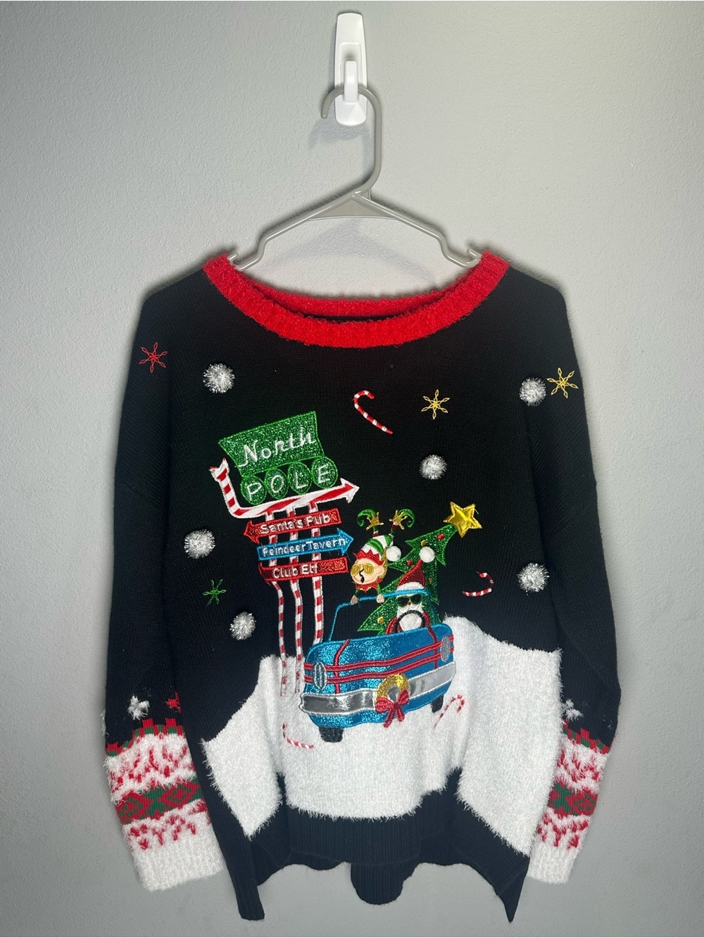 Holiday Time Christmas Crewneck Sweater